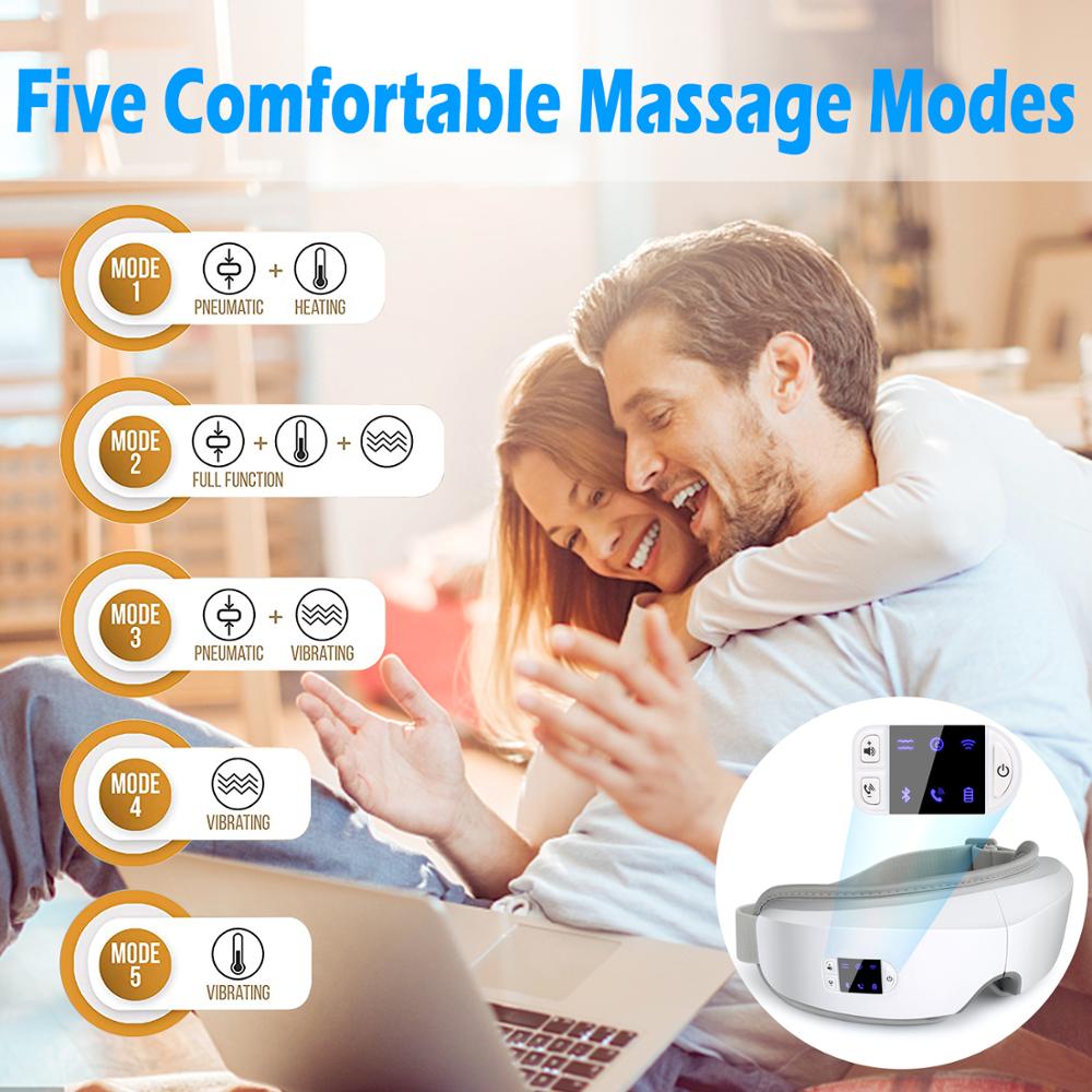 Five Comfortable Massage Modes MODE PNEUMATIC H