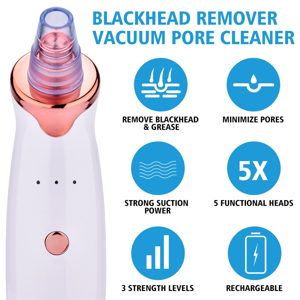 BLACKHEAD REMOVER VACUUM PORE CLEANER