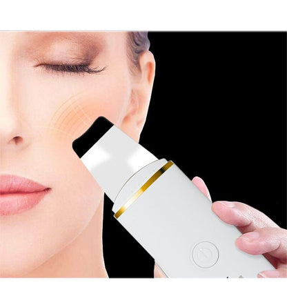 Ultrasonic Skin Scrubber Deep Face Cleaning Machine Peeling Shovel Facial Pore Cleaner Face Skin Scrubber Lift Machine