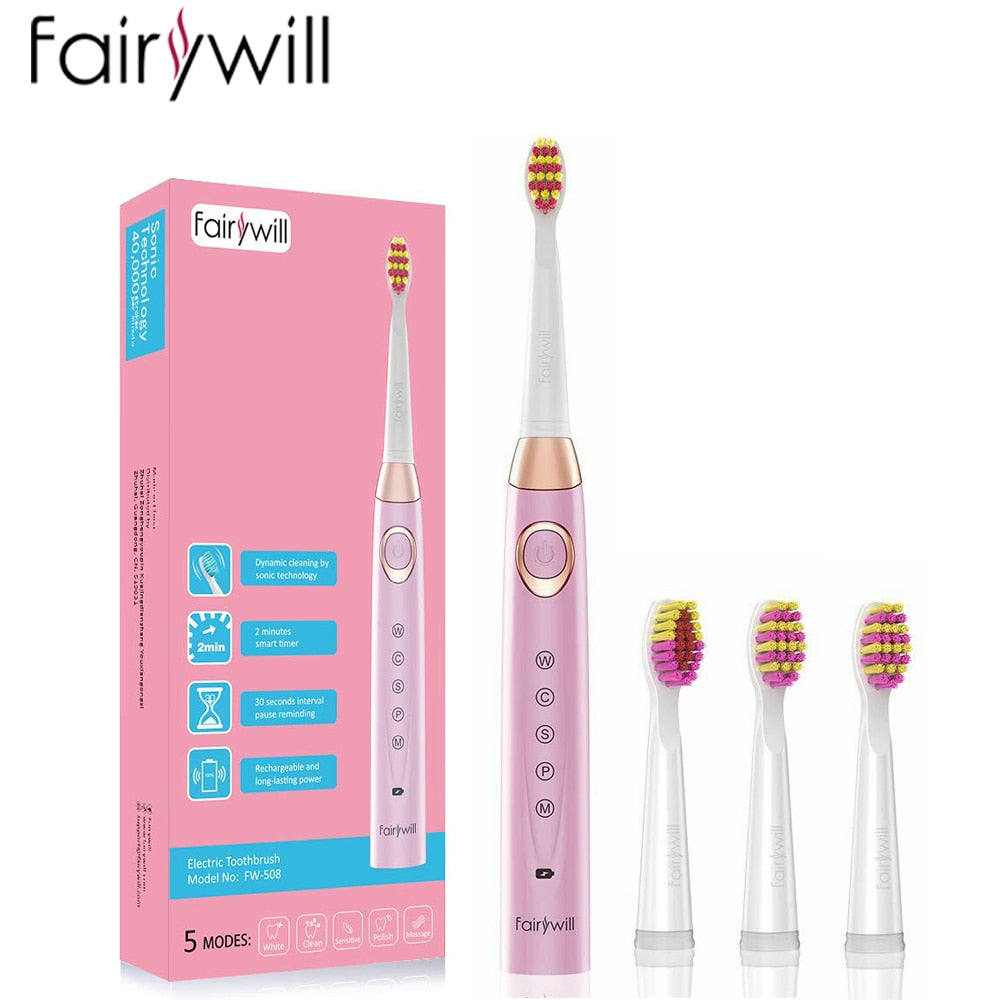 FW-508 fairywill 5 MODES: electric toothbrushes