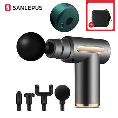 Sanlepus arma de massagem elétrica display lcd massageador para corpo pescoço dor nas costas gota alívio relaxamento muscular profundo fitness emagrecimento