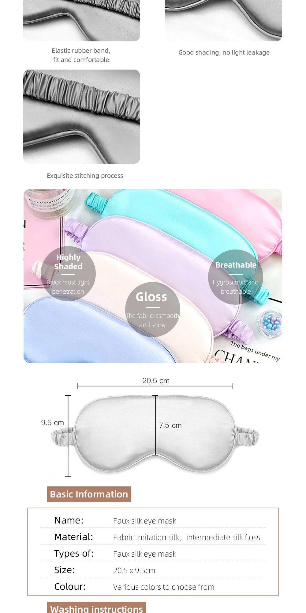 Soft, portable sleeping mask for restful travel and relaxation.