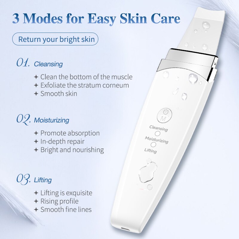 3 Modes for Easy Skin Care Return your bright skin 0L