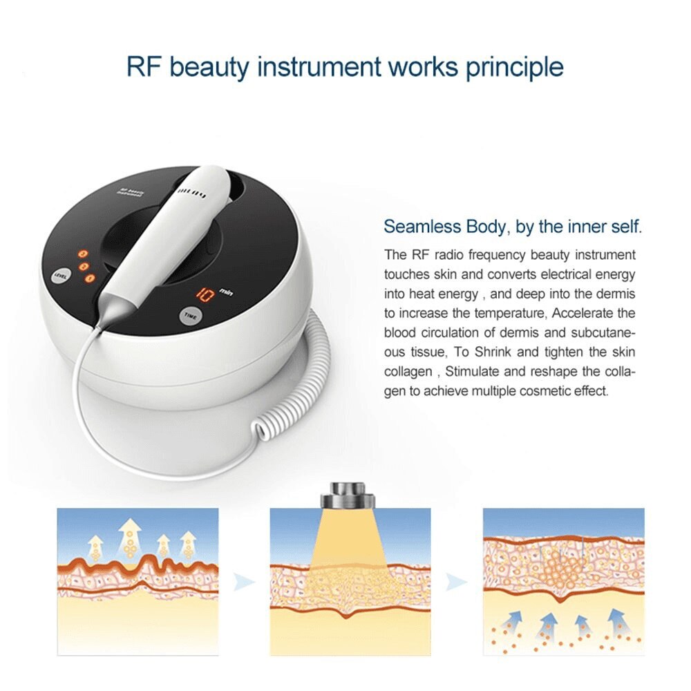 RF beauty instrument works principle Seamless Body, by the inner