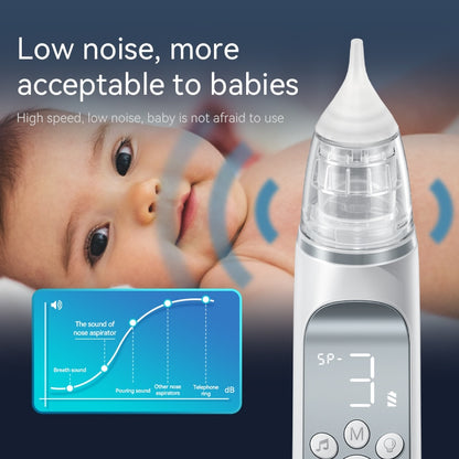 low noise, more acceptable to babies High speed, low noise .