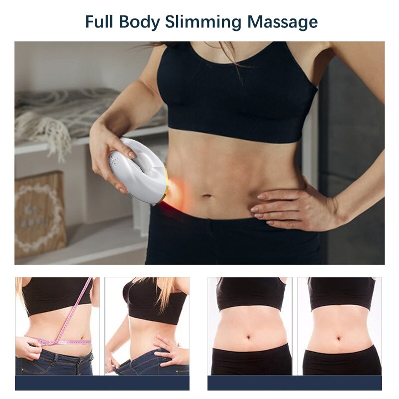 3In 1 Ultrasound EMS Body Slimming Massager RF Weight Loss Machine Skin Lift Tighten Firm Fat Burning Iron Reduce Stretch Marks