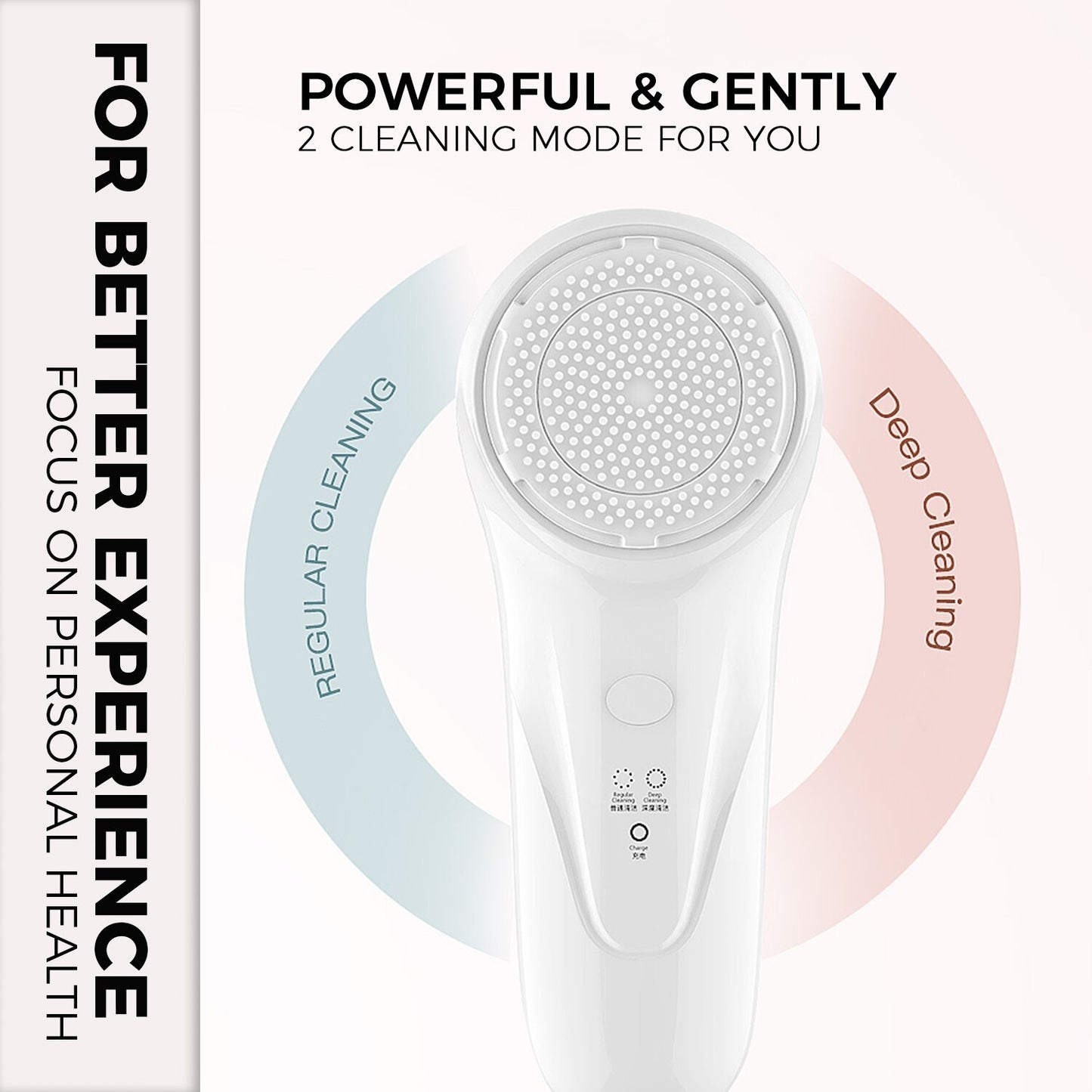 Shinesense Sonic Facial Cleansing Brush Tools Skin Care Scrubber Electric Face Cleanser Blackhead Cleanser Beauty Device USB Rechargeable