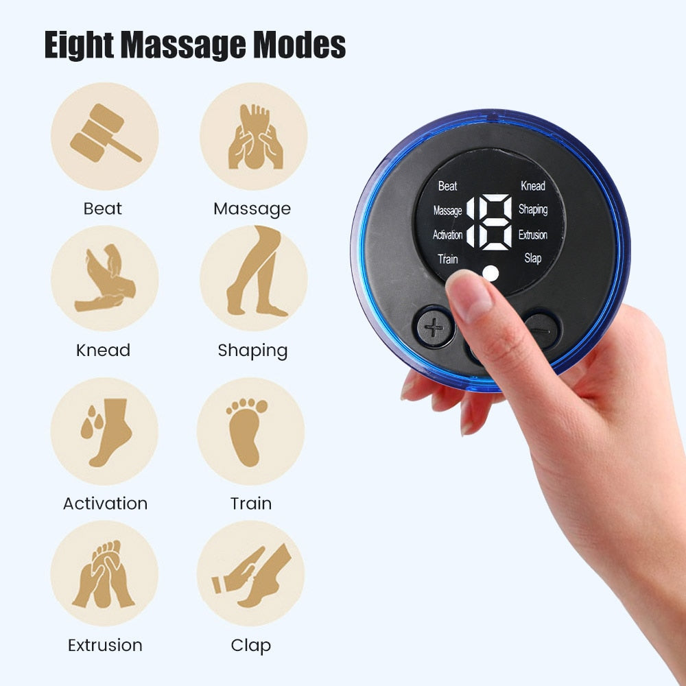 Eight Massage Modes Beat Knead Beat Massage Activation Train