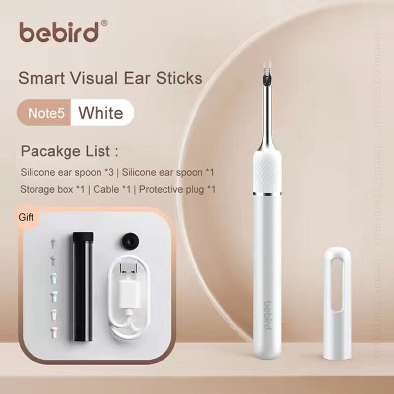 bebird Smart Visual Ear Sticks 1 Note5 White Pacak