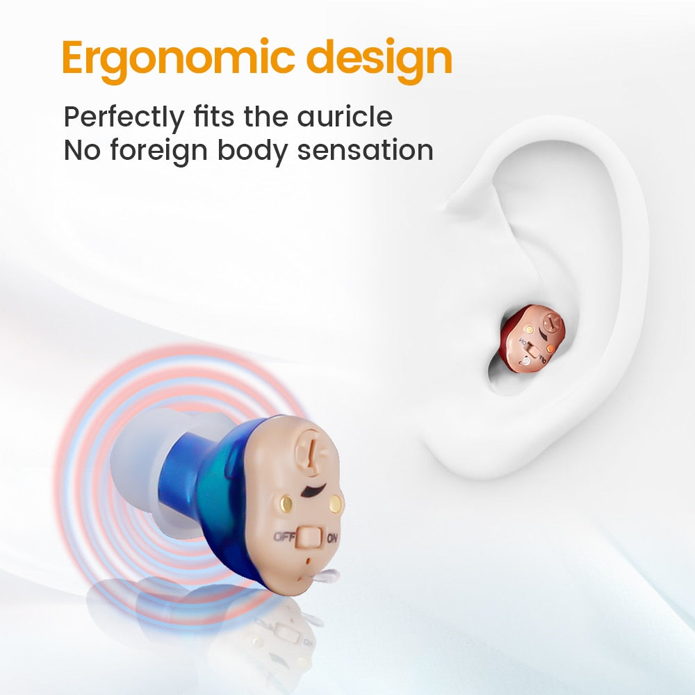 Ergonomic design Perfectly fits the auricle No