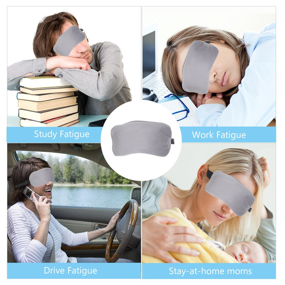 Maschera per gli occhi riscaldata alla lavanda per dormire Maschera per gli occhi riscaldata tramite USB Maschera per gli occhi asciutta a vapore caldo Maschera per gli occhi calda per il riscaldamento della temperatura elettrica