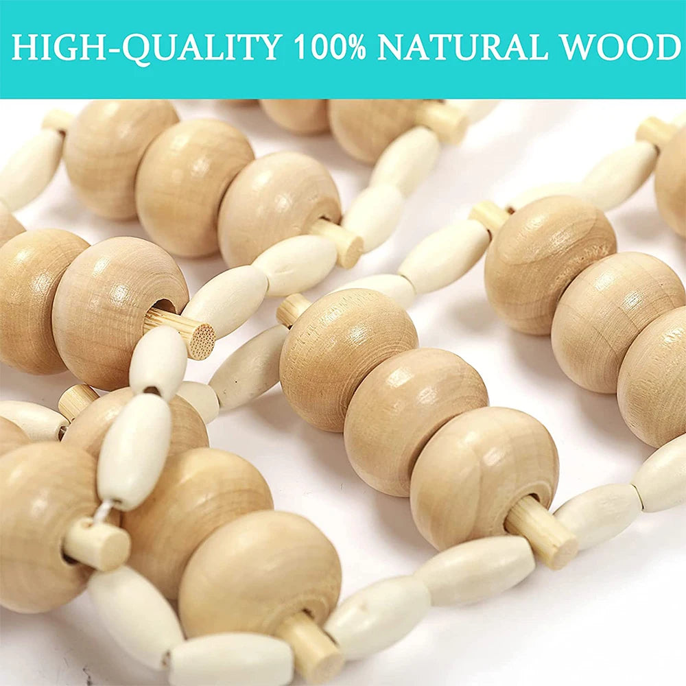 Handcrafted from 100% natural wood for high-quality results.