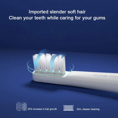 Xiaomi Mijia T100 Sonic Electric Toothbrush Mi Smart Tooth Brush Colorful USB Rechargeable IPX7 Waterproof For Toothbrushes head