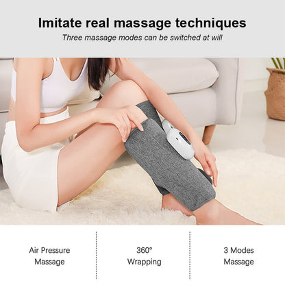 Massage intelligent des jambes Vibration Jambe Masseur de compression d'air 3 Modes Compresseur d'air électrique sans fil Massage de pression d'air du mollet du pied