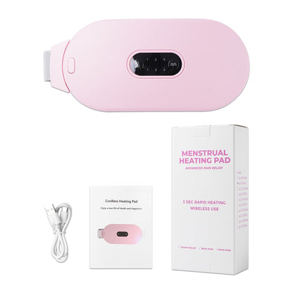 Washable Menstrual Colica Massager Menstrual Colic Period Pain Relief Heating Pad for Menstrual Cramps Abdominal Belly Warmer