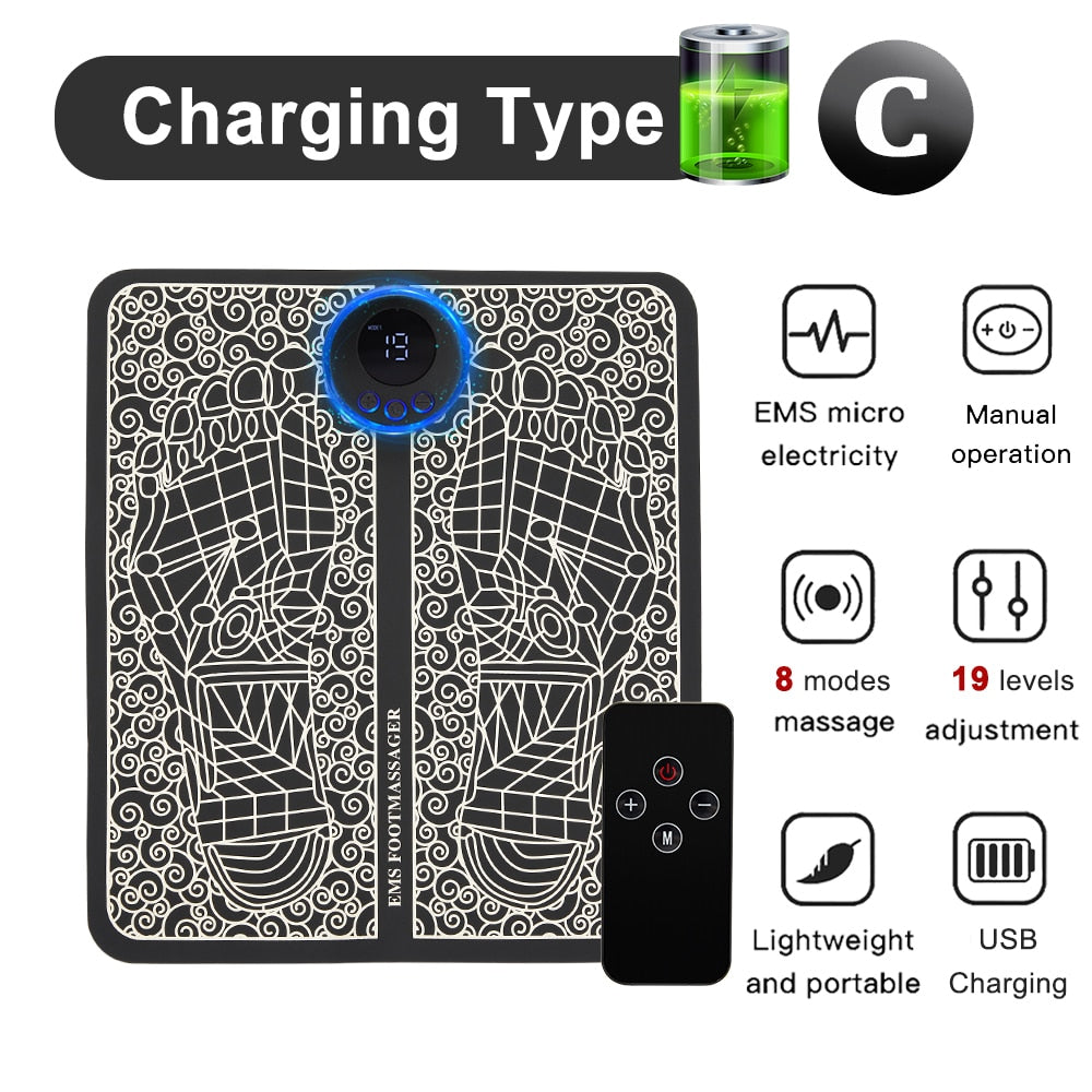 Charging Type C EMS micro Manual electricity operation 8 modes 19 levels