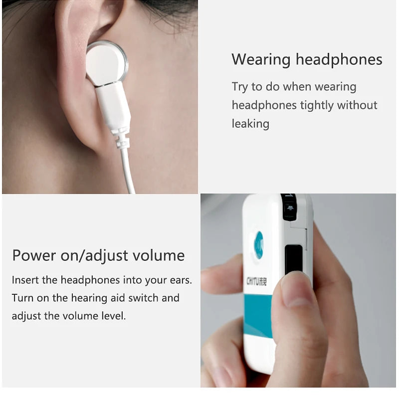 Prepare audio gear: wear earplugs, secure headphones, and adjust volume.