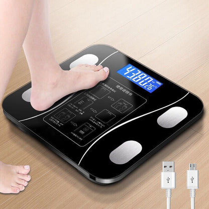 Bathroom Scales Wireless Digital Weight Scale Body Fat Water Balance BMI Composition Analyzer Connect Bluetooth Smartphone Scale