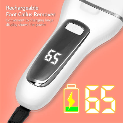 Rechargeable Foot Callus Remover Convenient to charging large