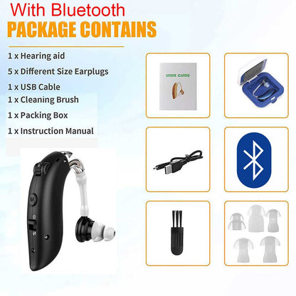 Bluetooth PACKAGE CONTAINS 1X Hearing aid 5 x