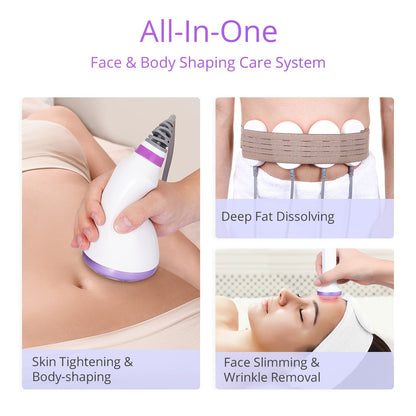 S-SHAPE Beauty Machine with Version 2.5 Flat Probe Body Massager Microcurrent Skin Care Tools for Home SPA and Beauty Salon Use