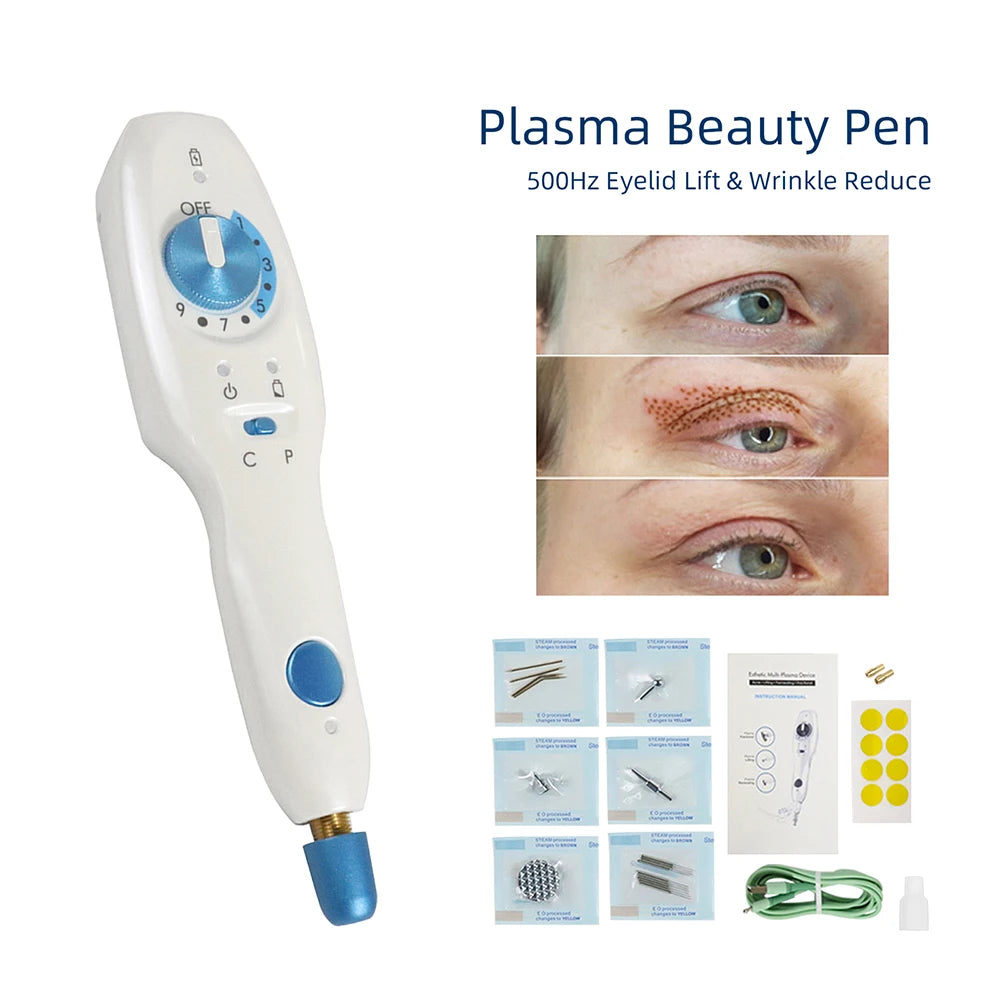 Reduce wrinkles and enhance eyelids with plasma technology for tighter, smoother skin.