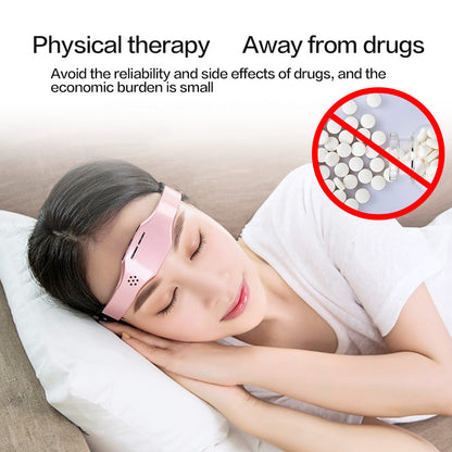 Release Stress Sleep Therapy Device Sleeping Electric Head Massager Sleep Monitor Migraine Relief Massager Insomnia Cure Machine