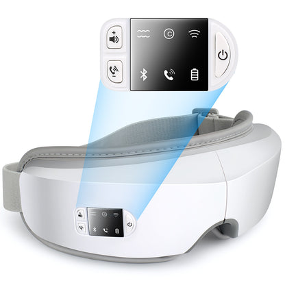 4D Smart Airbag Vibration Eye Massager Eye Care Instrumen Heating Bluetooth Music Relieves Fatigue And Dark Circles