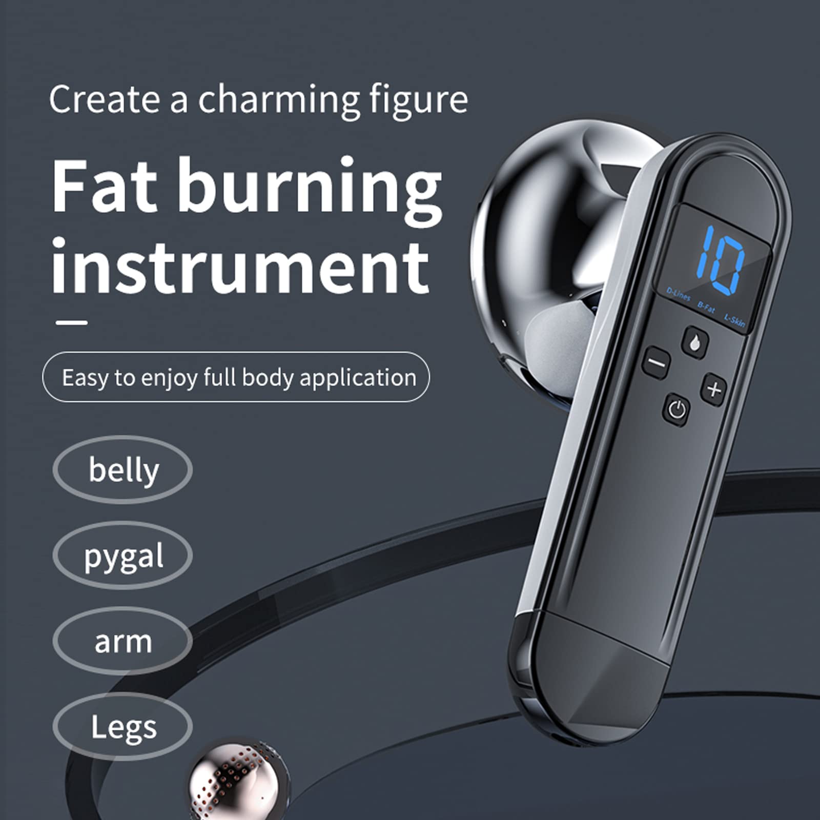 Create a charming figure Fat burning instrument to enjoy full body application belly