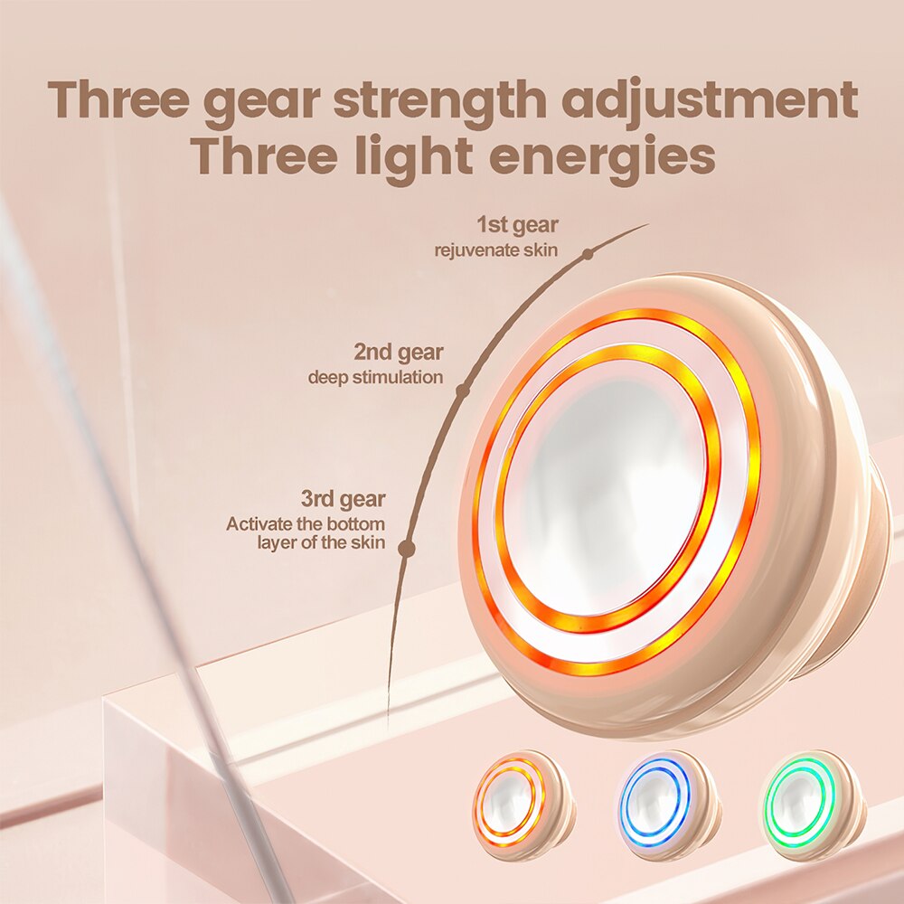 three gear strength adjustment Three light energies rejuvenate skin Znd gear