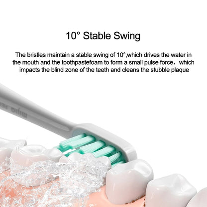 XIAOMI MIJIA T300 Electric Toothbrush Smart Sonic Brush Ultrasonic Whitening Teeth Tooth Brush Oral Hygiene For Toothbrushes