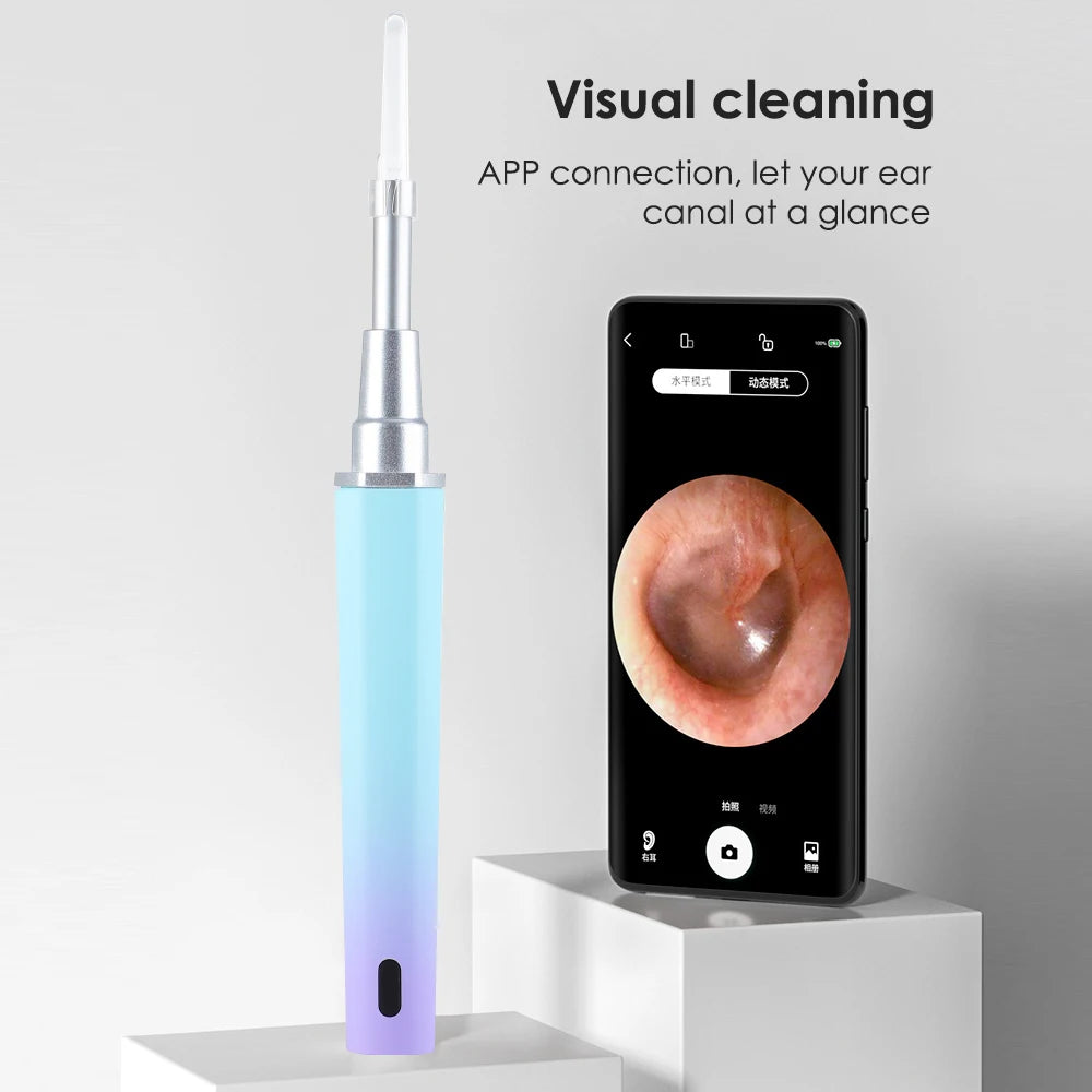 Connect with our app for instant visual inspection of your ear canal, easy to use and understand.