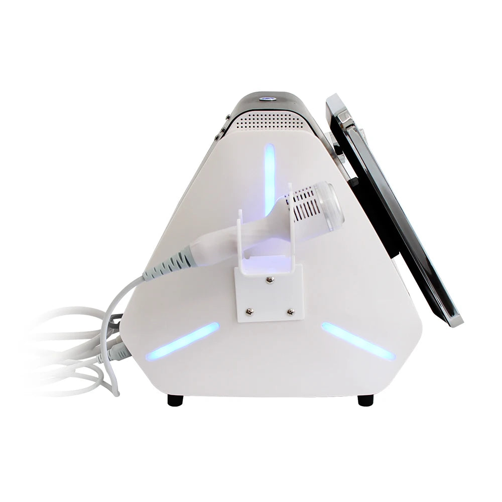 Fractional RF microneedle machine for skin tightening, face lifting and anti-acne treatment.