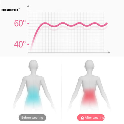 Smart Warm Palace Belt Almofada de Aquecimento Menstrual Cintura Elétrica Compressa Quente Massageador Corporal Costas Cólicas Abdominais Alívio da Dor