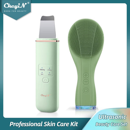 Chcyi_i Ultrasonic Professional Skin Care Kit Beauty