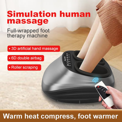 Human massage Full-wrapped foot therapy machine 3D artificial hand