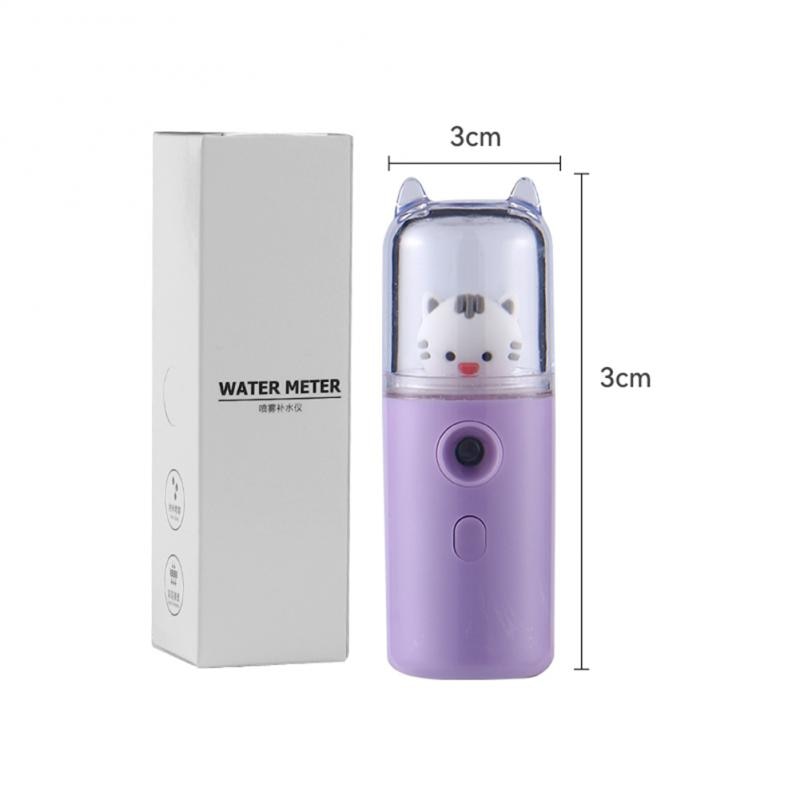 Nano Mist Facial Sprayer Beauty Instrument USB Humidifier Rechargeable Nebulizer Face Steamer Hidratante Beauty Facial Steamer