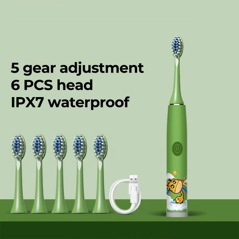 5 gears 6 PCS head IPX7