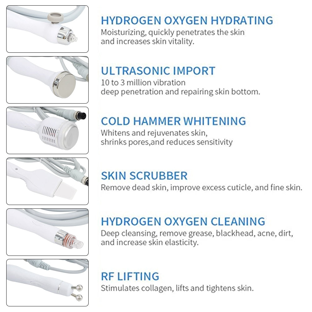 HYDROGEN OXYGEN CLEANING Deep cleansing