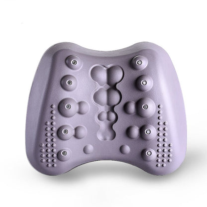 Waist Massager Roller Lumbar Disc Pain Spine Massage Pillow Correction Lumbar Traction Device Instrument Lumbar Back Massager