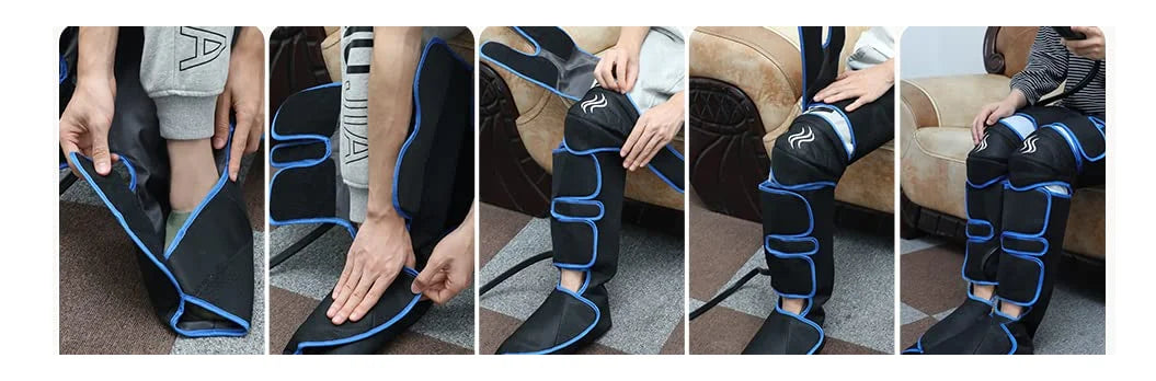 Relax and rejuvenate with this 360° foot massager for improved circulation, relaxation, and lymphatic drainage.