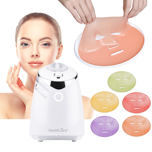 Face Mask Maker Machine Facial Treatment DIY Automatic Fruit Natural Vegetable Collagen Home Use Beauty Salon SPA Care Eng Voice