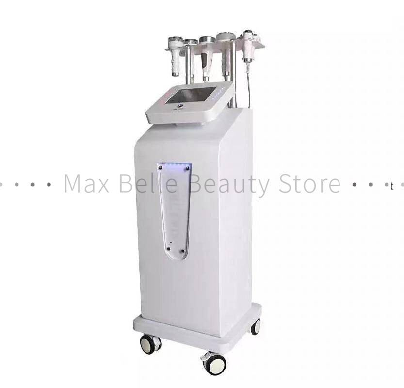 6 IN 1 Ultrasonic 80k Cavitation Body Slimming and Shaping Machine Fat Burning Vacuum Roller Massage Lifting Device