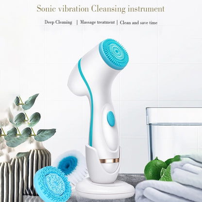 Sonic vibration Cleansing instrument Cleaning Massage treatment Clean and save time