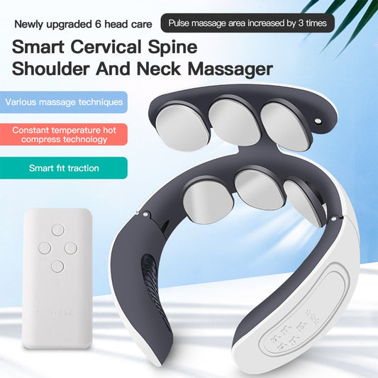 Various massage techniques Constant temperature hot compress technology Smart fit traction