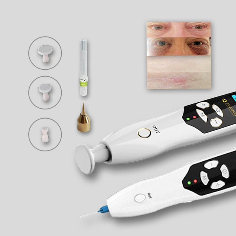 2 in 1 Newest USB Rechargeable Ozone Skin Rejuvenation Face Lifting Plasma Pen for Mole Nevus Dark Spot Helosis Removal