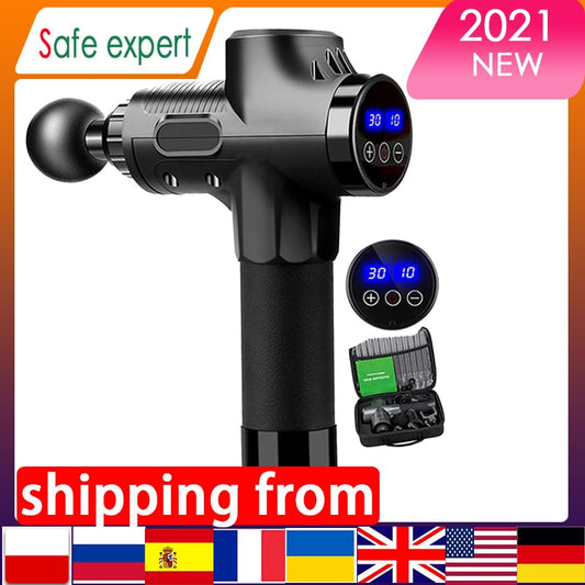 High frequency Massage gun muscle relax body relaxation Electric massager with portable bag for fitness Phoenix A2