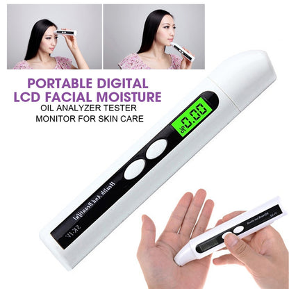 Professional Digital Facial Skin Analyzer Moisture Oil Detection Skin Analyzer Moisture Tester Better Test Beauty Products