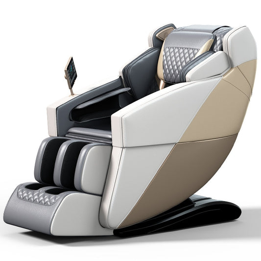 Jinkairui 145CM SL 4D Manipulator Massage Chair Electric Luxury Zero Gravity Sofa Full Body Recliner with Check Function