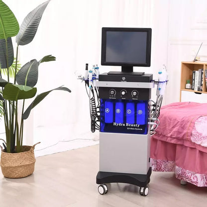 14 in 1 SPA20 Hydrofacial Machine Water Oxygen Hydrodermabrasion Skin Rejuvenation Facial Cleaning Care Spa Beauty Device